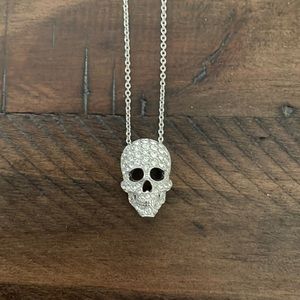 Swarovski skeleton necklace